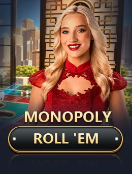 MONOPOLY Roll 'em - Evolution အာကိတ်ကာစီနို